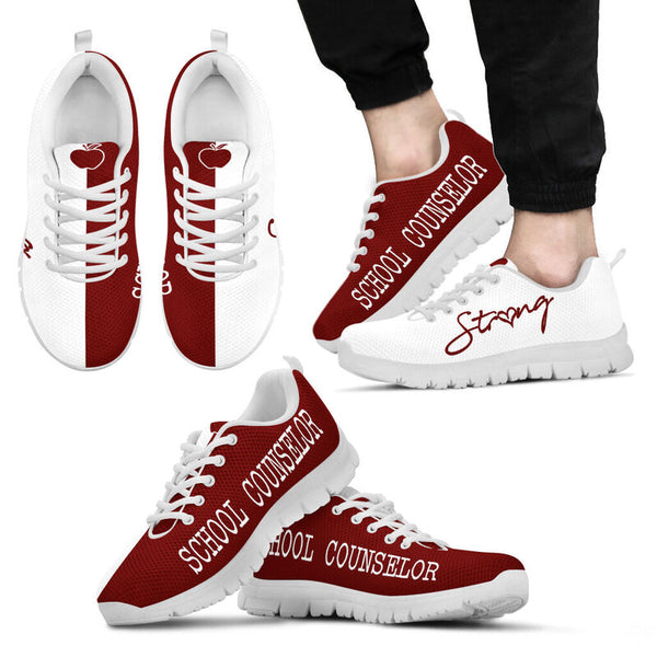 School Counselor Strong Marron Kd Sneakers, Runni- Love Sneakers