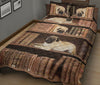 Pug Bookshelf - Bed Set - Love Quilt Bedding Set