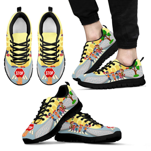 Crossing Guards Shoes Sneakers, Running - Love Sneakers