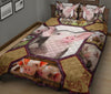 Pig Pattern Style Quilt Bed Set - Love Quilt Bedding Set