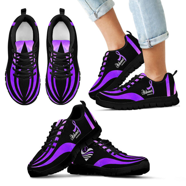 Alzheimer Awareness Sneakers, Running - Love Sneakers