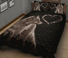 Fox Heart Quilt Bed Set - Love Quilt Bedding Set