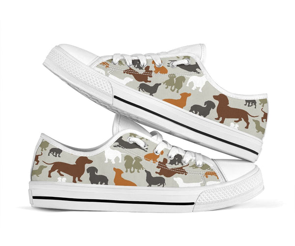 Dachshund Low Top Shoe - Love Love Top Shoes