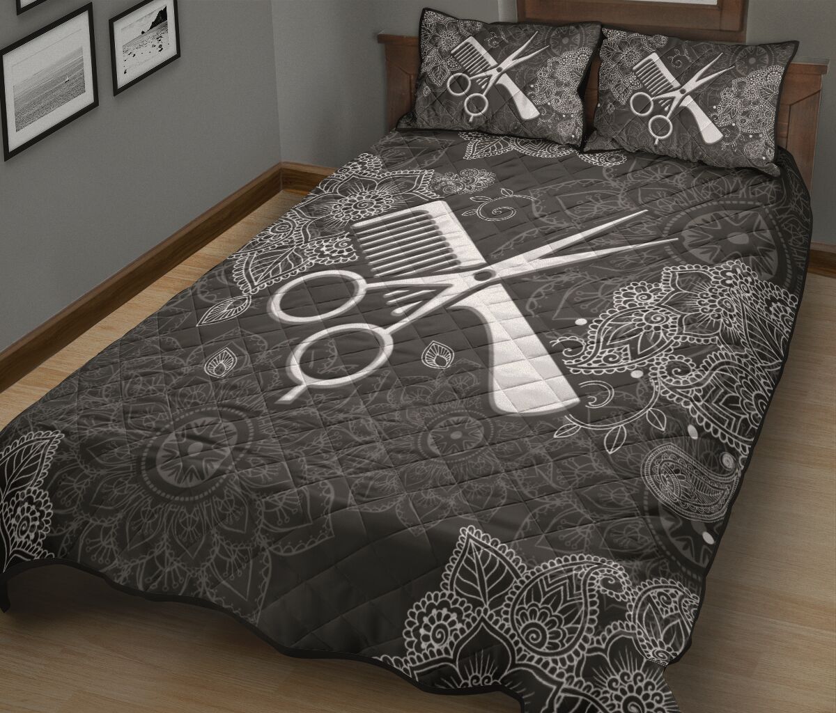 Hairstylist Mandala - Bed Set - Love Quilt Bedding Set