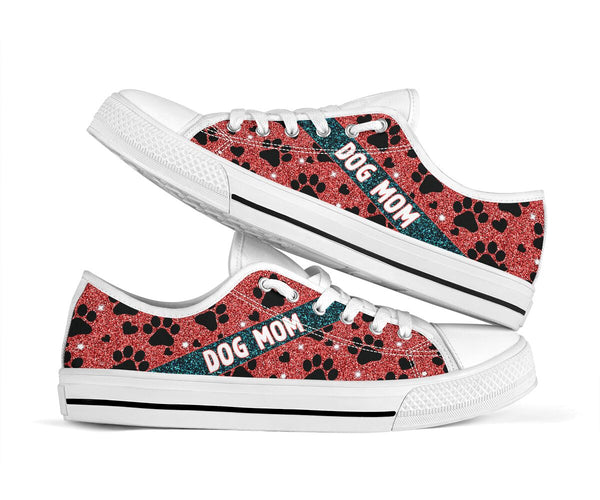 Dog Paw Purl - Low Top Shoe - Love Love Top Shoes