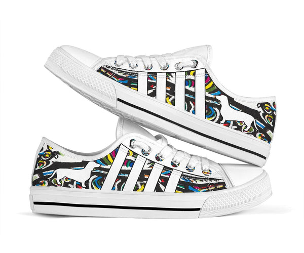 Dachshund Color Wall - Low Top - Nnd Shoe - Love Love Top Shoes