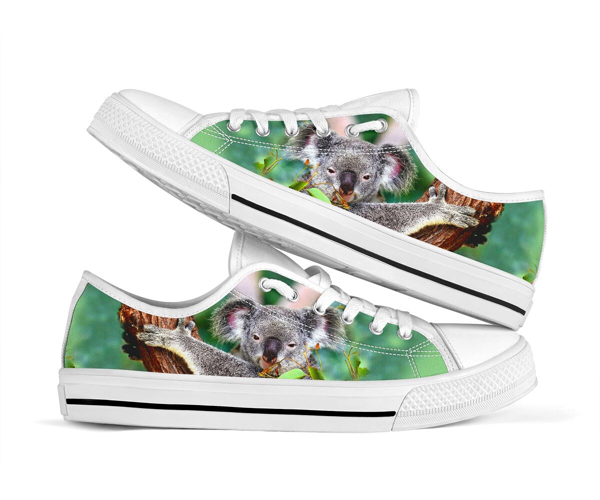 Koala Cute Low Top Shoes