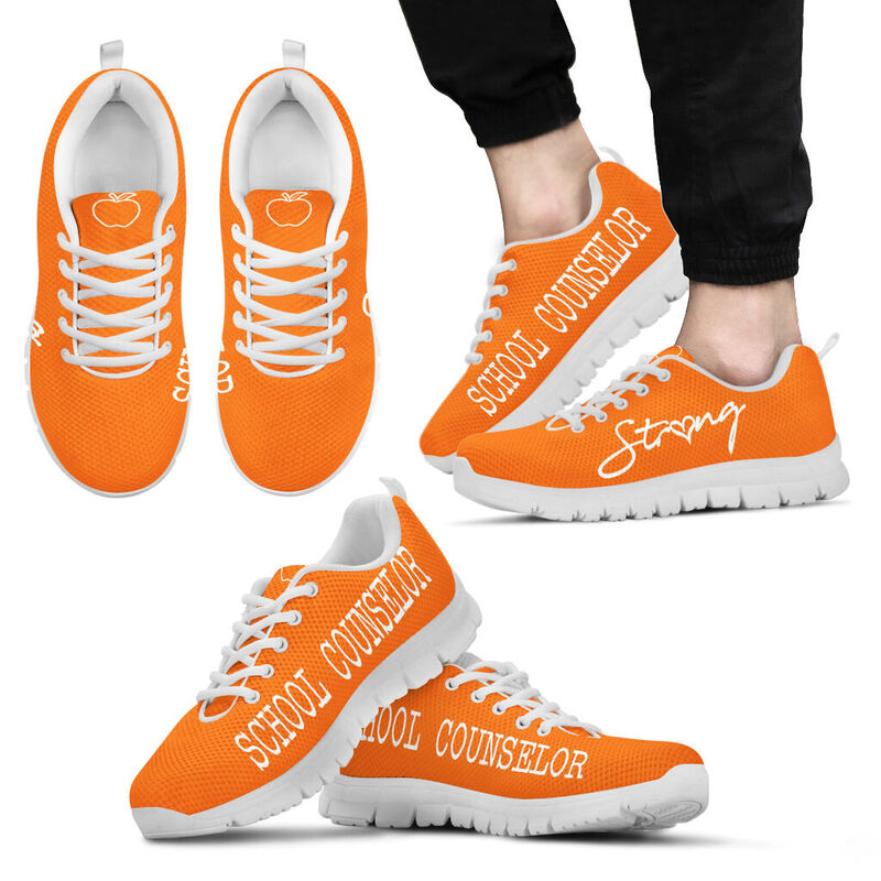 School Counselor All Orange Kd Sneakers, Runni- Love Sneakers