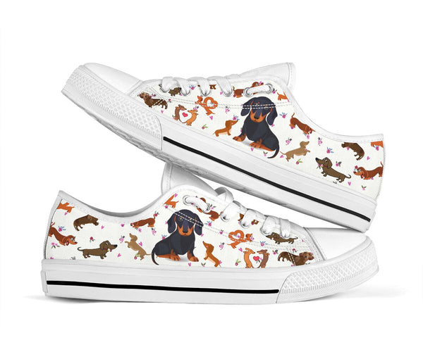 Dachshund Low Top - Dt04 Shoe - Love Love Top Shoes