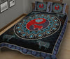 Cow Farm Mandala Ying And Yang Style Quilt Bed Set- Love Quilt Bedding Set