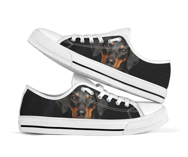 Dachshund Face - Low Top Shoe - Love Love Top Shoes