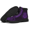 Owl Mandala Asboots Purple 2 - Love All Season Boots