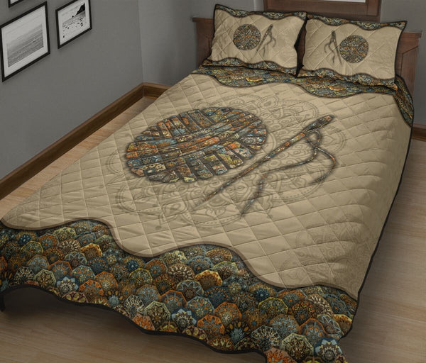 Quilt Bed Set - Mandala - Crochet 17 - Love Quilt Bedding Set