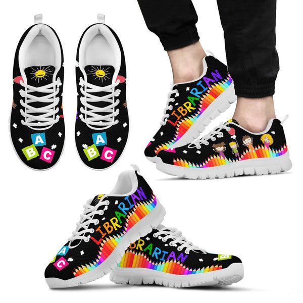 Librarian Abc Black Kd Sneakers, Runni- Love Sneakers