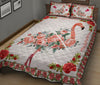 Flamingo Quilt Bed Set- Gift For Flamingo Lovers 38 - Love Quilt Bedding Set