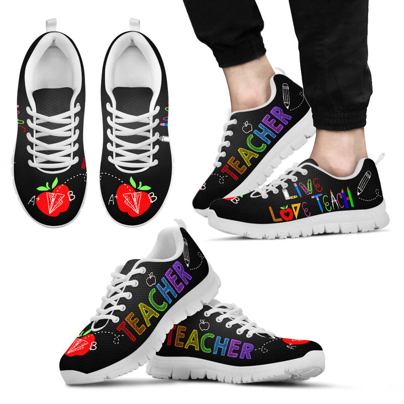 Teacher Live Love Teach Kd Sneakers, Runni- Love Sneakers