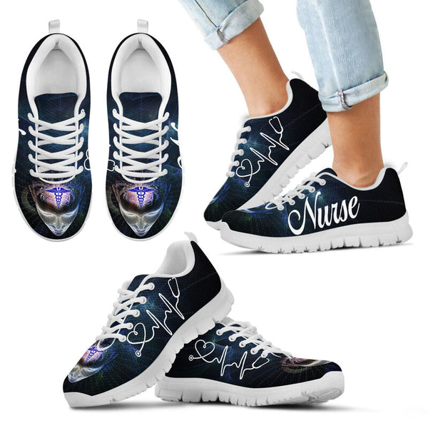 Nurse Light Sneakers, Running Shoes, Shoes For Women, Shoes For Men, Custom Shoes, L- Love Sneakers