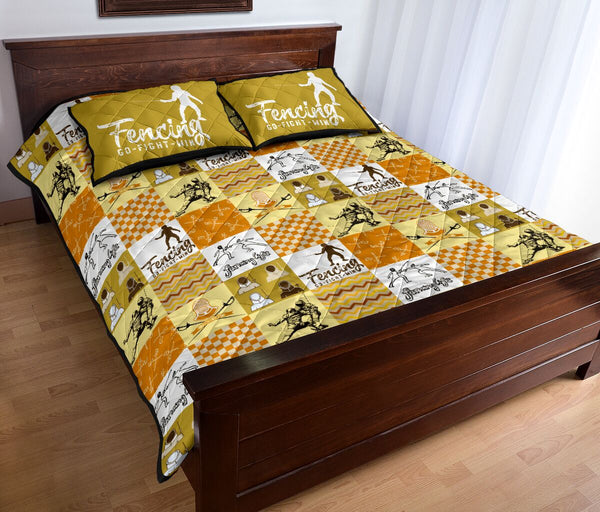 Fencing Life - Bed Set - Love Quilt Bedding Set