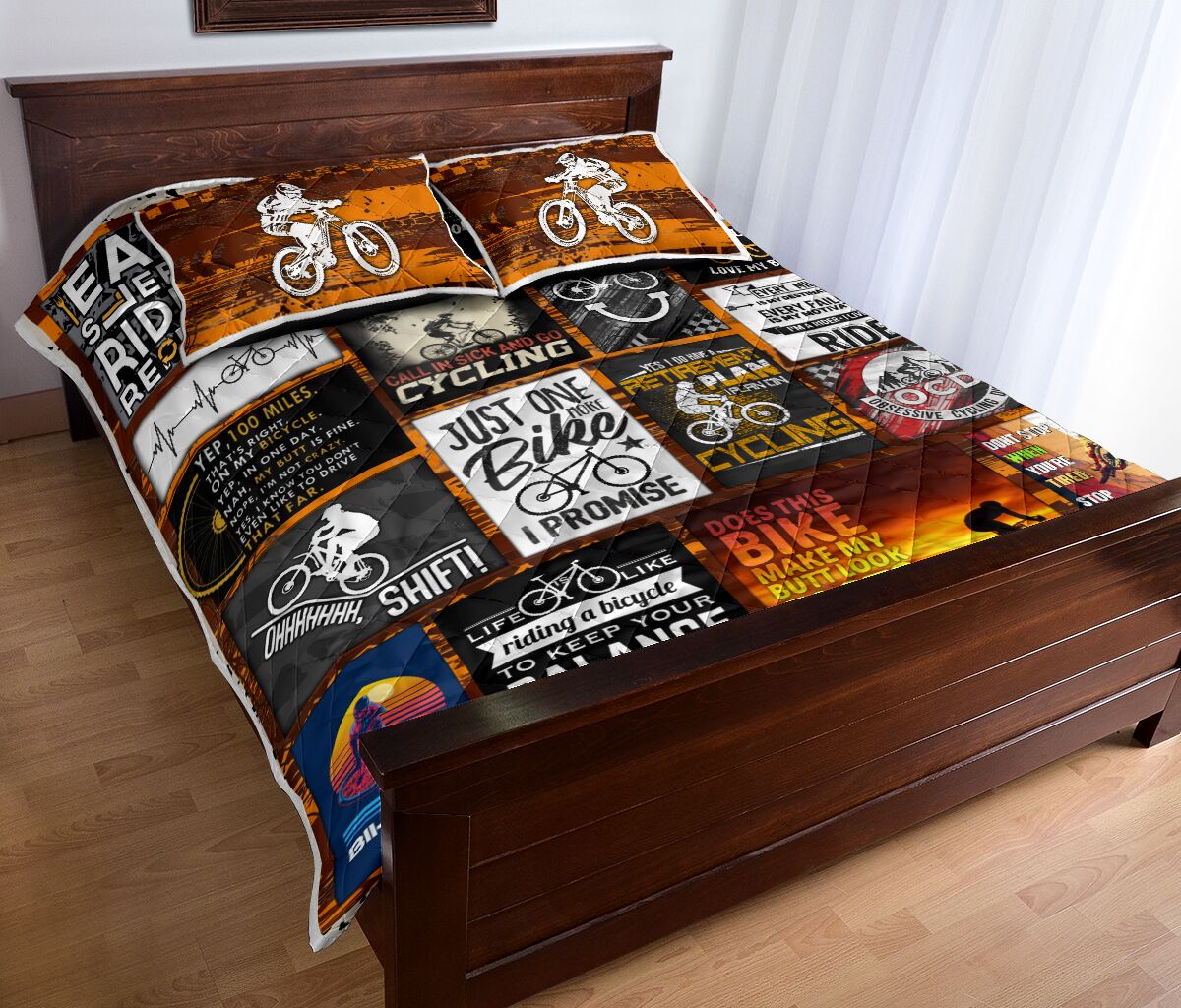Mountain Bike - Bed Sets - Love Quilt Bedding Set