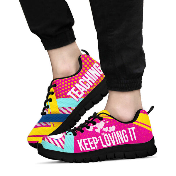 Teaching - Keep Loving It Sneakers, Runni- Love Sneakers