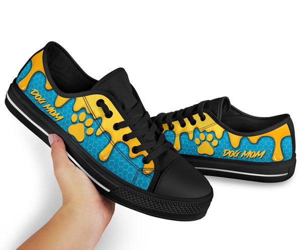 Dog Mom Honey Dripping - Low Top Shoe - Love Love Top Shoes