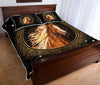 Horse Paisley Round - Love Quilt Bedding Set