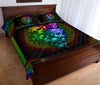 Quilt Bed Set - Colorful - Skull 78 - Love Quilt Bedding Set