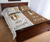 Horse - King And Queen 2 - Love Quilt Bedding Set