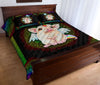 Quilt Bed Set - Pig - Rainbow 3 - Love Quilt Bedding Set