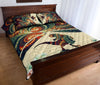 Dinosaurs Abstract Style Quilt Bed Set - Love Quilt Bedding Set