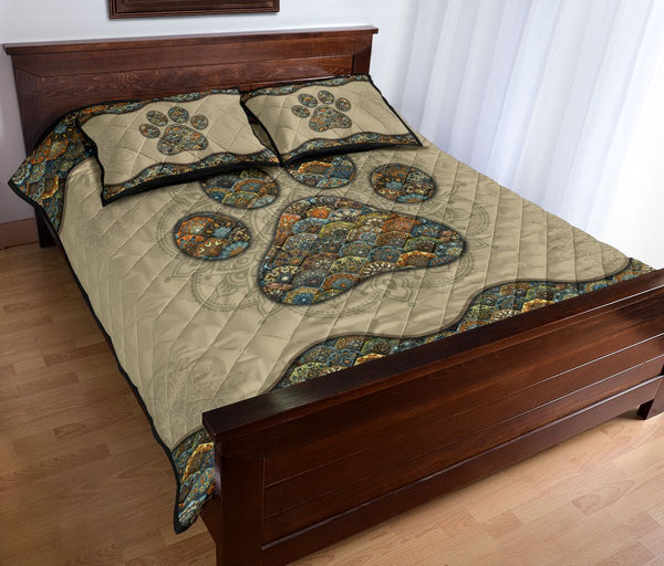 Quilt Bed Set - Mandala Lover - Paw 53 - Love Quilt Bedding Set