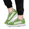 Grandpa Shark Green Sneakers, Running Shoes, Shoes For Women, Shoes For Men, Custom Shoes, L- Love Sneakers