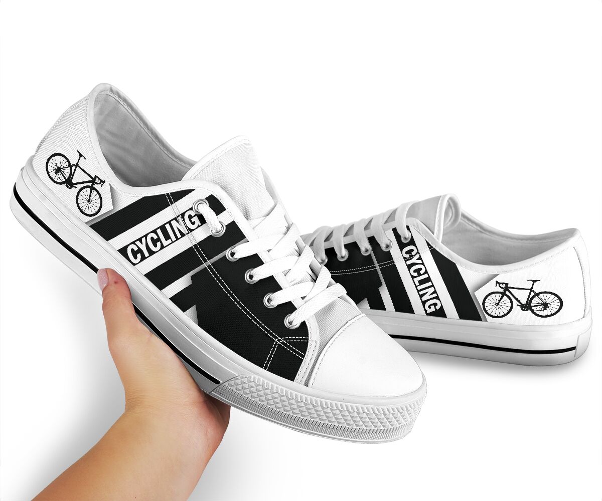 Cycling Black Line - Low TopShoe - Love Love Top Shoes