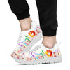 Teacher Hb Flower Art Shoes Sneakers, Running Shoes, Shoes For Women, Shoes For Men, Custom - Love Sneakers