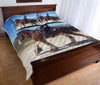 Horse Dry Soil Cracking 3d  2- Love Quilt Bedding Set