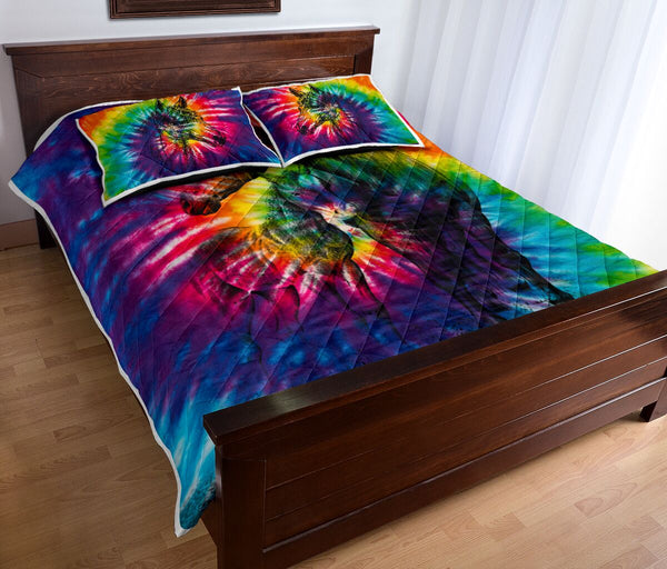 Horse Tie Dye - Love Quilt Bedding Set