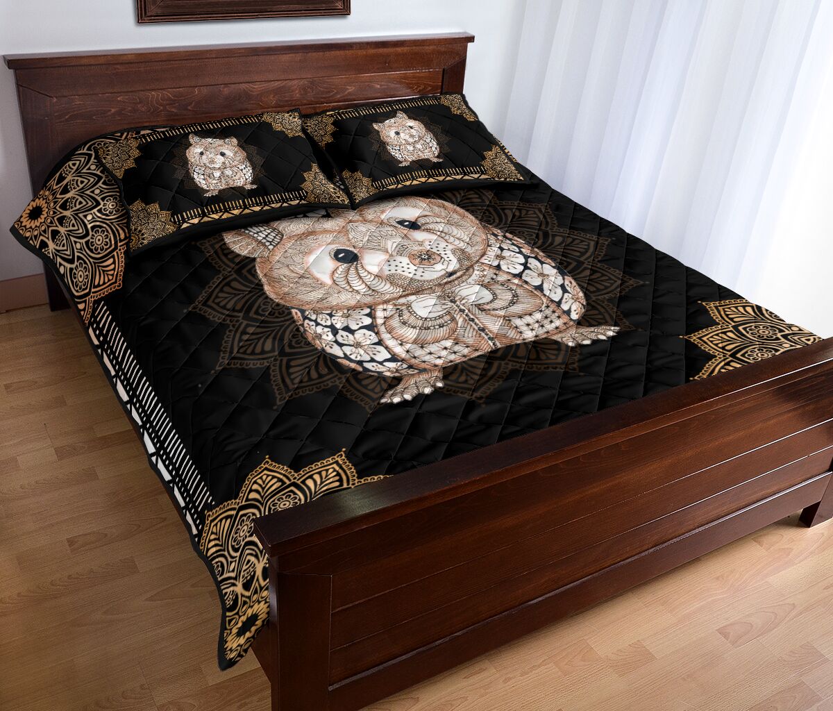 Hamster Quilt Bed Set 57 - Love Quilt Bedding Set