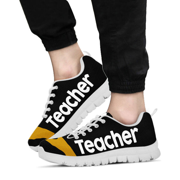 Teacher The Power Sneakers, Running Shoes, Shoes For Women, Shoes For Men, Custom Shoes, L- Love Sneakers