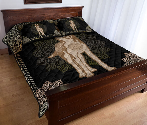 Husky Quilt Bed Set 99 - Love Quilt Bedding Set
