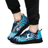 Gymnastics Mom- Blue Swirl Sneakers, Running Shoes, Shoes For Women, Shoes For Men, Custom S- Love Sneakers