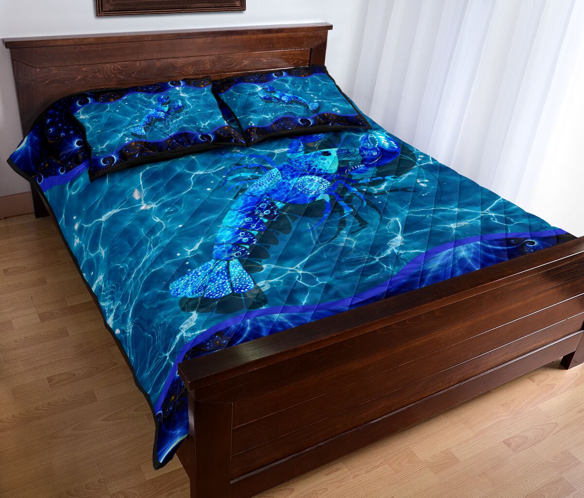 Lobster Sea Animal Quilt Bed Set - Love Quilt Bedding Set