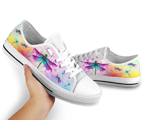 Dragonfly Color - Low Top Shoe - Love Love Top Shoes