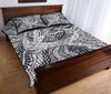 Shark Monochrome Style Quilt Bed Set - Love Quilt Bedding Set