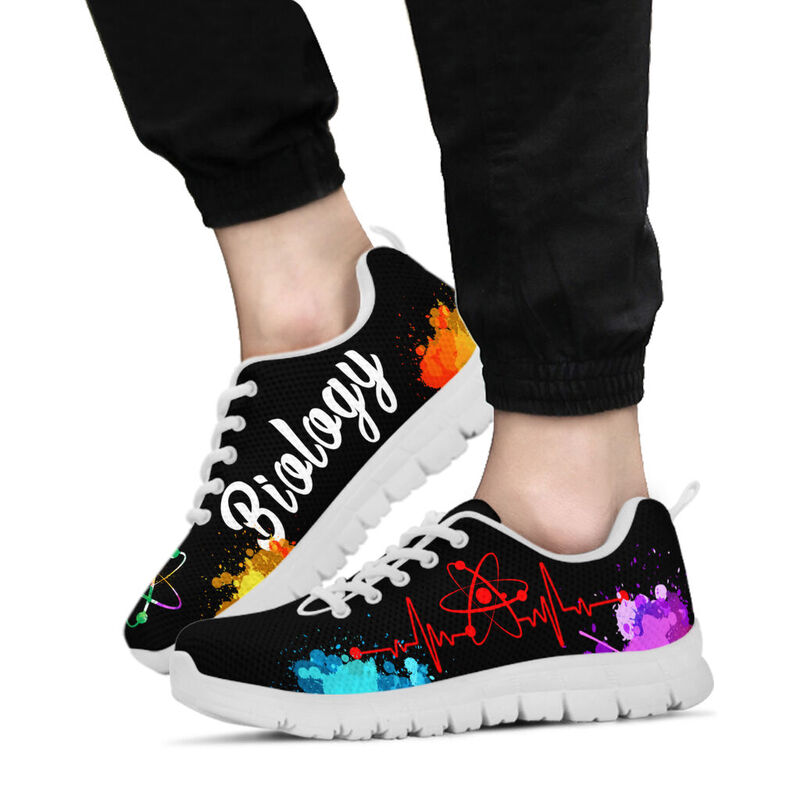 Biology Art Shoes Sneakers, Running - Love Sneakers