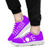 Teacher Love Purple Kd Sneakers, Runni- Love Sneakers