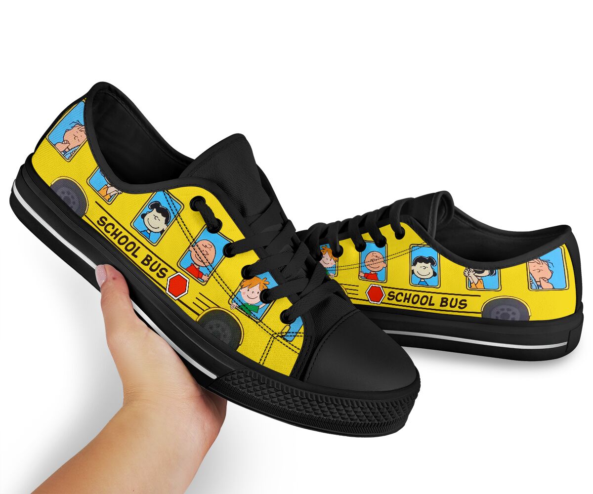 School Bus Yellow - Low Top Shoe - Love Love Top Shoes