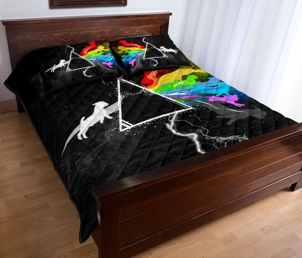 Pug Rainbow - Bed Set - Love Quilt Bedding Set