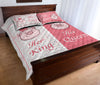 Pig - King And Queen - Love Quilt Bedding Set