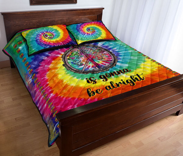 Quilt Bed Set - Hippie - Everything 39 - Love Quilt Bedding Set