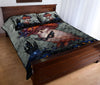 Owl Halloween Style Quilt Bed Set - Love Quilt Bedding Set